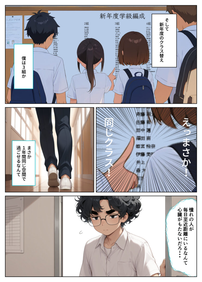 童貞モブがハーレム主人公になるまであと100日〜ぼっちメガネにイカされて〜