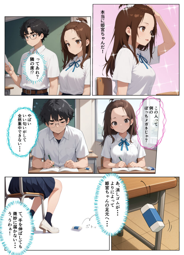 童貞モブがハーレム主人公になるまであと100日〜ぼっちメガネにイカされて〜